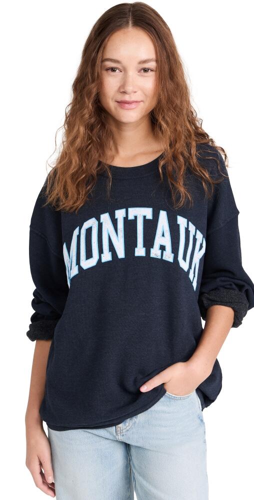 Daydreamer Montauk BF Crew Sweatshirt Navy Heather Cover