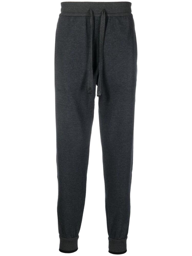 Brioni drawstring-fastening track pants - Grey Cover