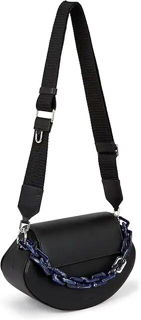 ECCO Weeble Chain (Black) Shoulder Handbags Cover