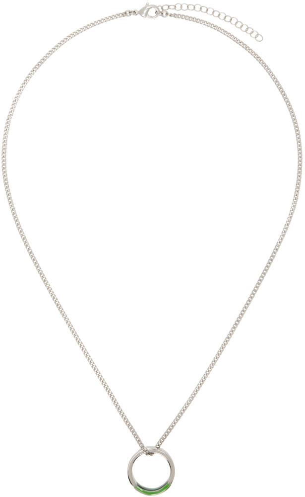 MM6 Maison Margiela Silver Chain Necklace Cover