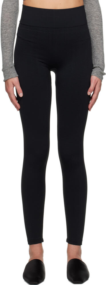 Wolford Black 'The Wellness' Leggings Cover