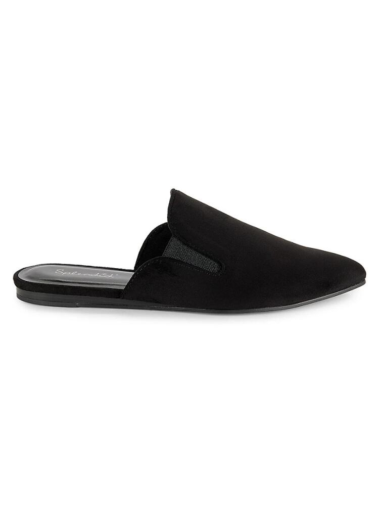 Splendid Women's Leeza Point Toe Flat Mules - Black Cover