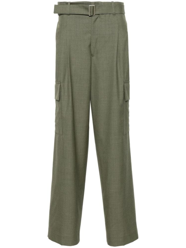 Etudes Impulse Suiting wide-leg trousers - Green Cover