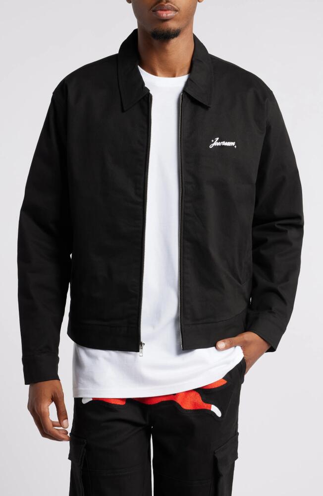 ICECREAM Worker Jacket in Black Cover