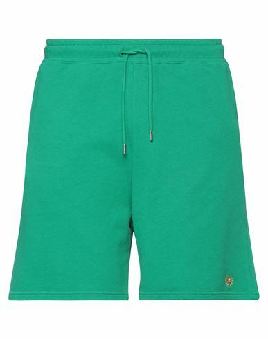 Bel-air Athletics Man Shorts & Bermuda Shorts Green Cotton Cover