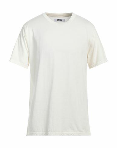 Grifoni Man T-shirt Ivory Cotton Cover