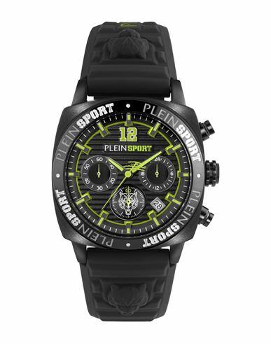 Plein Sport Wildcat Chronograph Watch Man Wrist watch Black Stainless Steel Cover