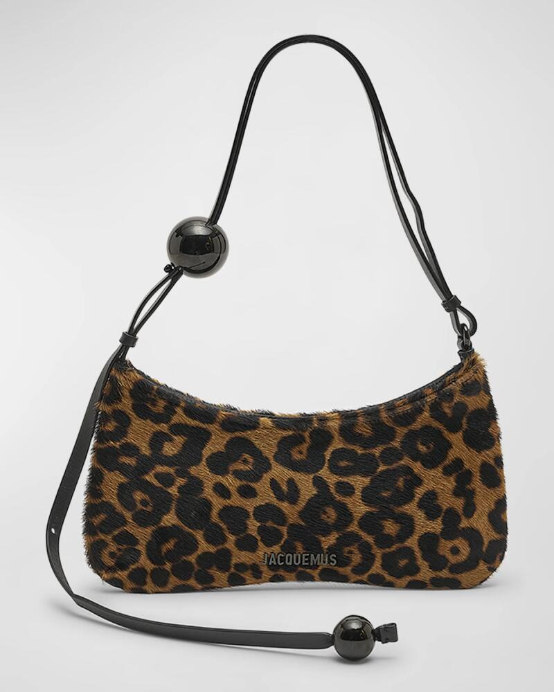 Jacquemus Le Bisou Perle Leopard Shoulder Bag Cover