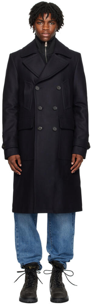 Belstaff Navy Insulated Coat Cover