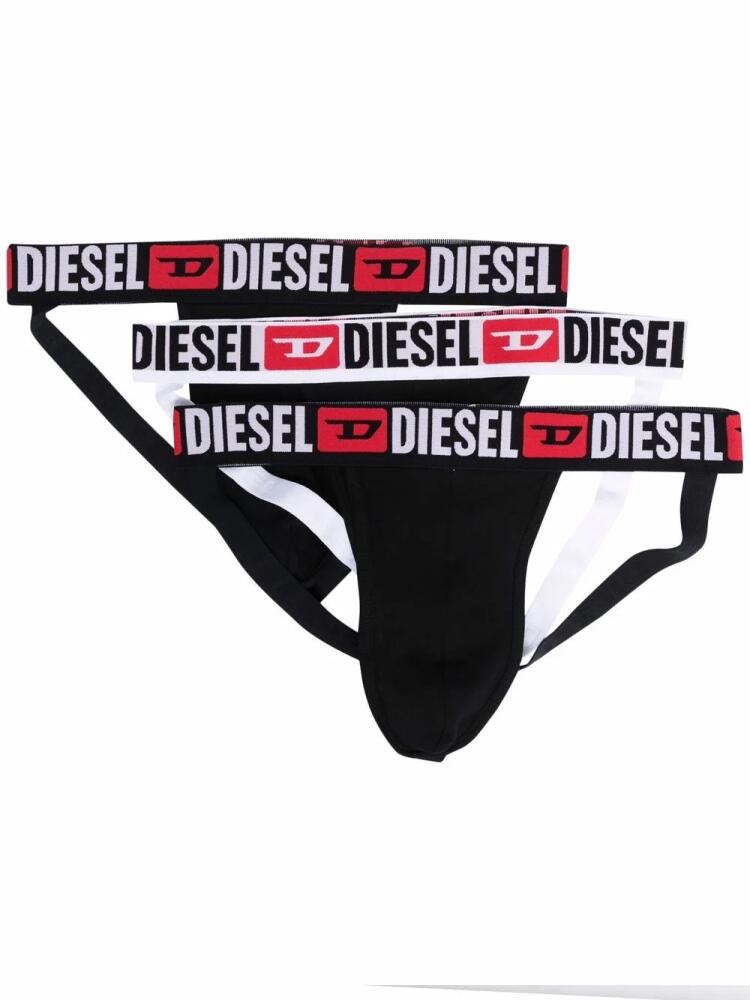 Diesel Umbr-Jocky jockstraps (pack of three) - Black Cover