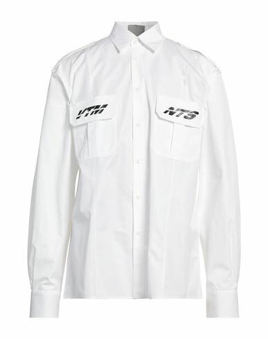 Vtmnts Man Shirt White Cotton Cover