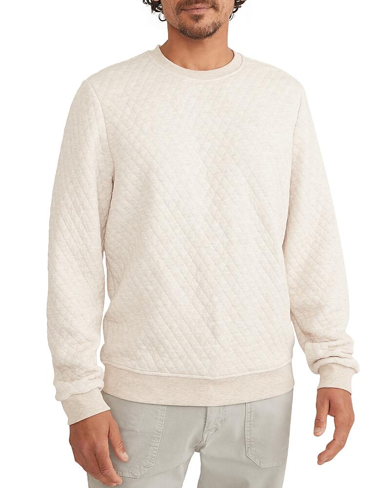 Marine Layer Corbet Quilted Crewneck Sweater Cover