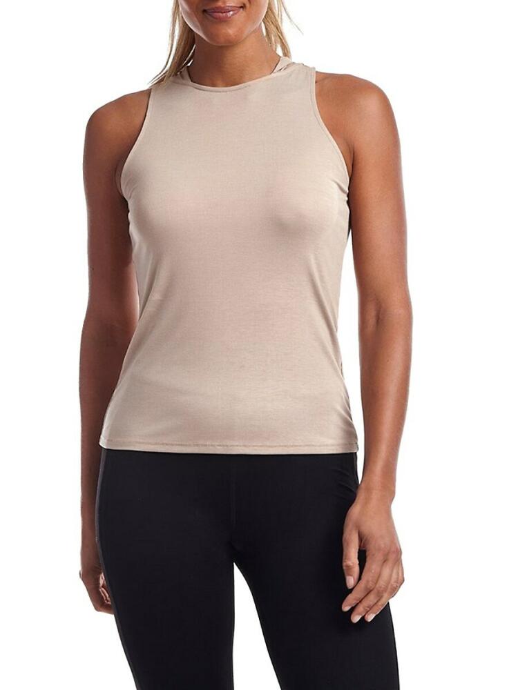 Capsule 121 Women's Conrad Hooded Tank Top - Beige Cover