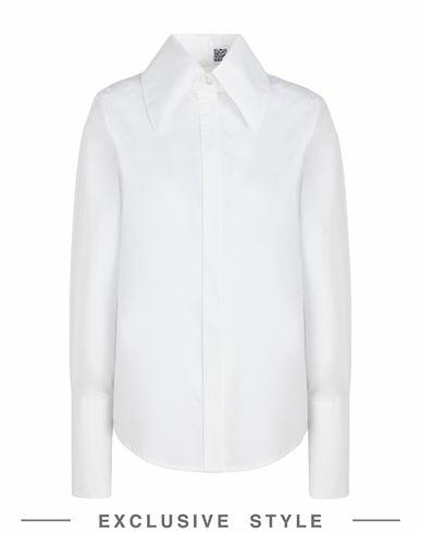 Yoox Net-a-porter For The Prince's Foundation Woman Shirt White Cotton Cover