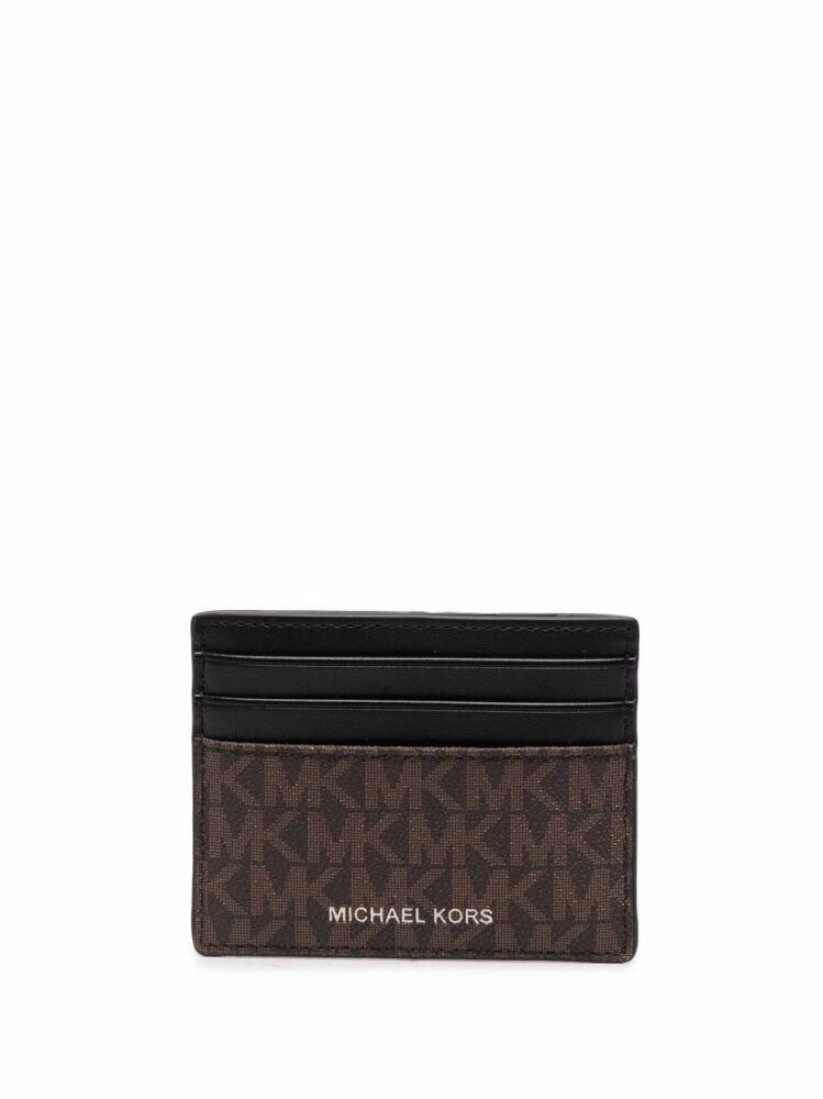 Michael Kors Tall Card Case - Brown Cover