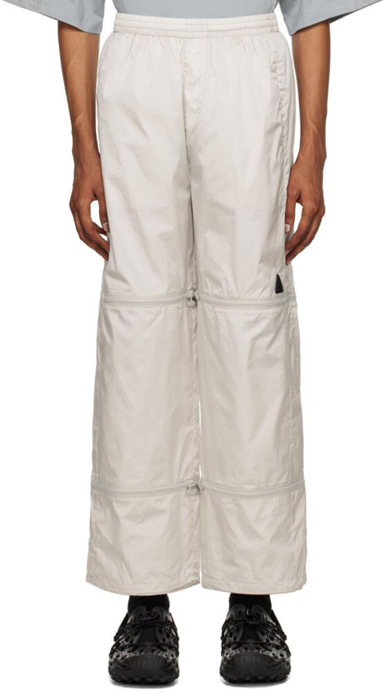 Perks and Mini Gray Lifted Zip Lounge Pants Cover