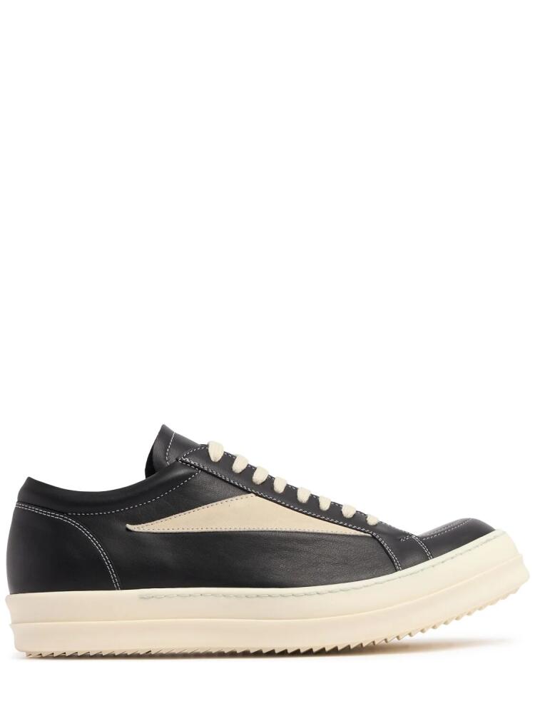 RICK OWENS Bumper Vintage Leather Sneakers Cover