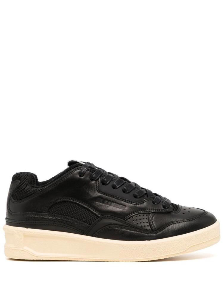 Jil Sander Basket low-top sneakers - Black Cover