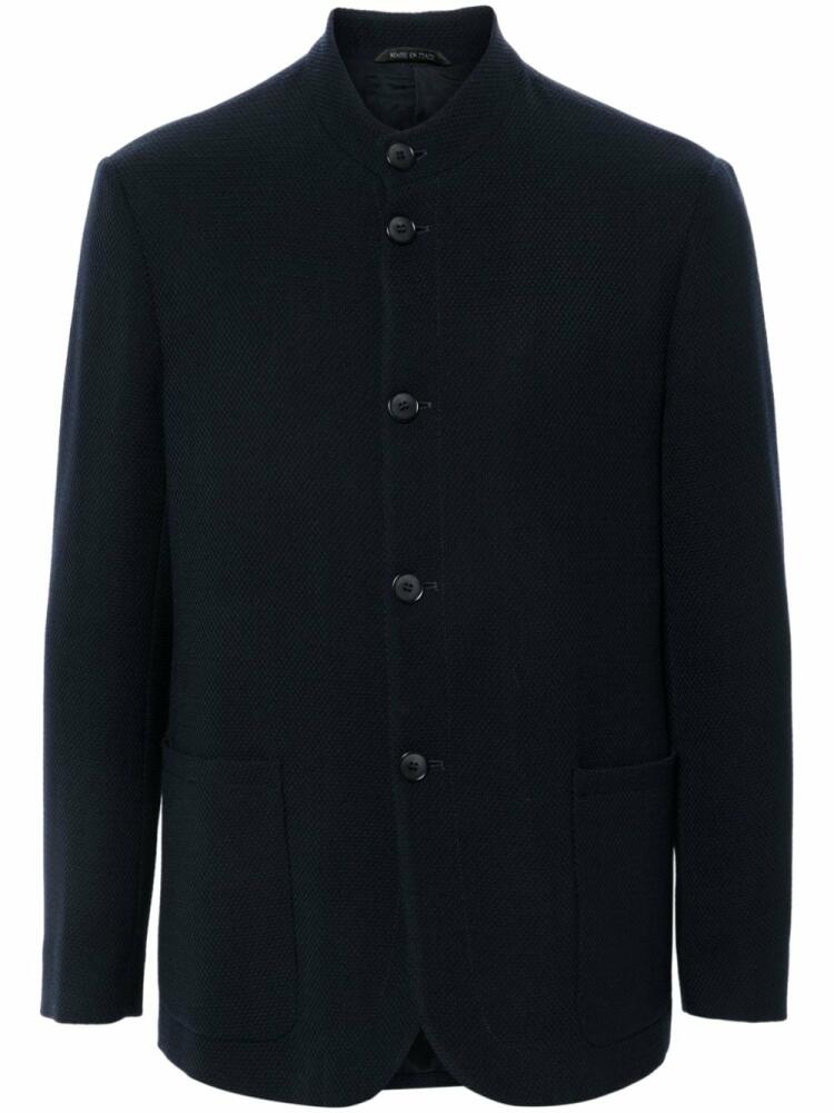 Giorgio Armani virgin wool blazer - Blue Cover