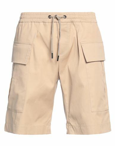 Hōsio Man Shorts & Bermuda Shorts Sand Cotton, Elastane Cover