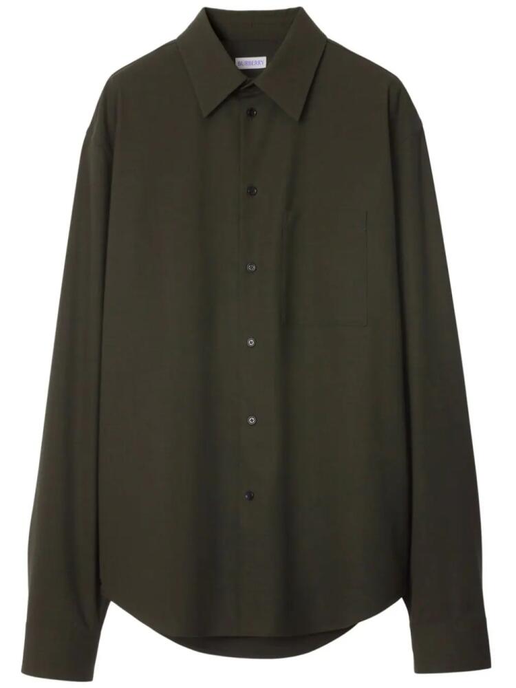 Burberry long sleeve shirt - Brown Cover