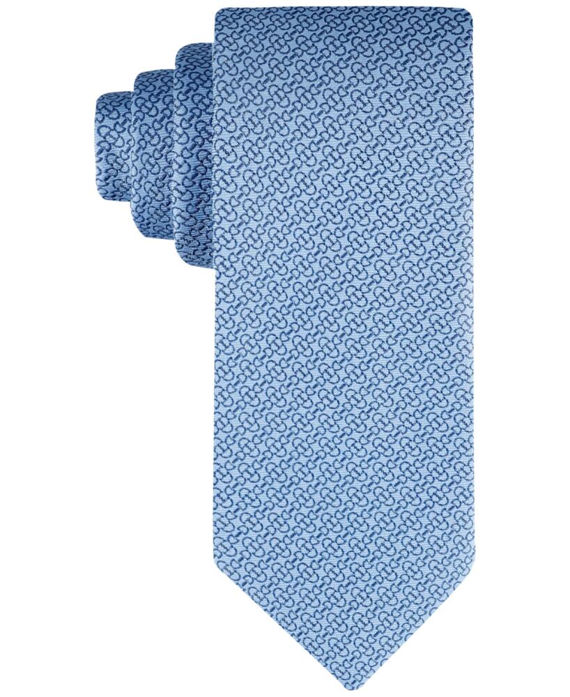 Tommy Hilfiger Men's Derby Geo Tie - Blue Cover