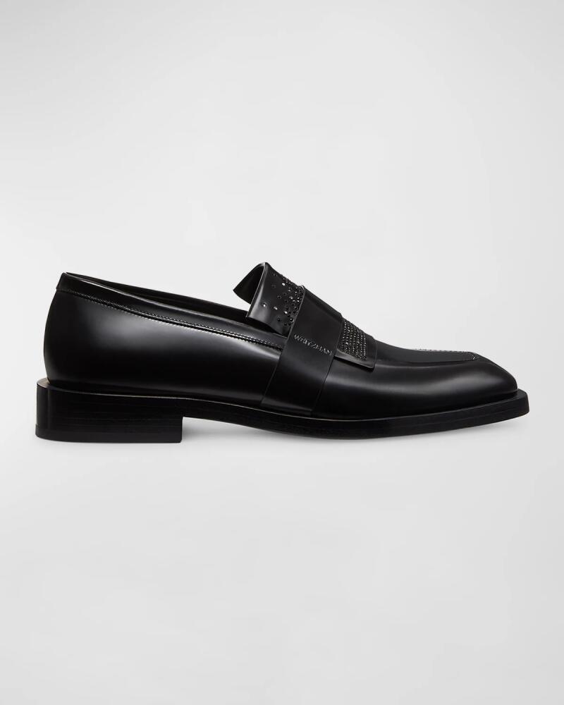 Stuart Weitzman Men's Royce Runway Kiltie Loafers Cover