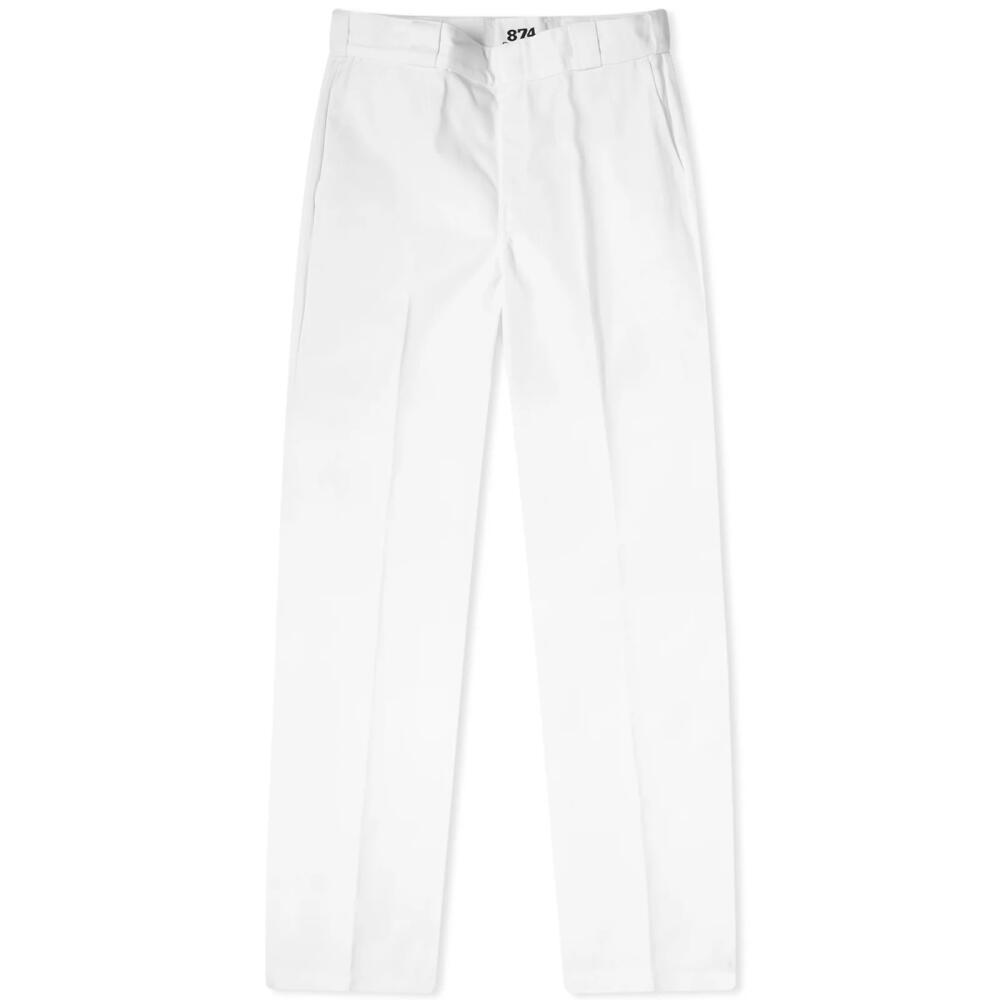 Dickies Women's 874 Classic Straight Pants in White Cover