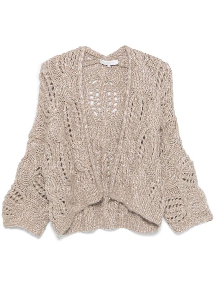 Antonelli sequin-embellished cardigan - Grey Cover