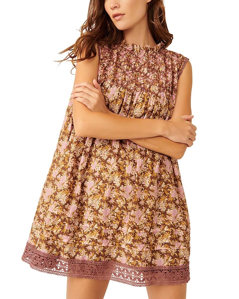 Free People Shea Printed Mini Dress Cover