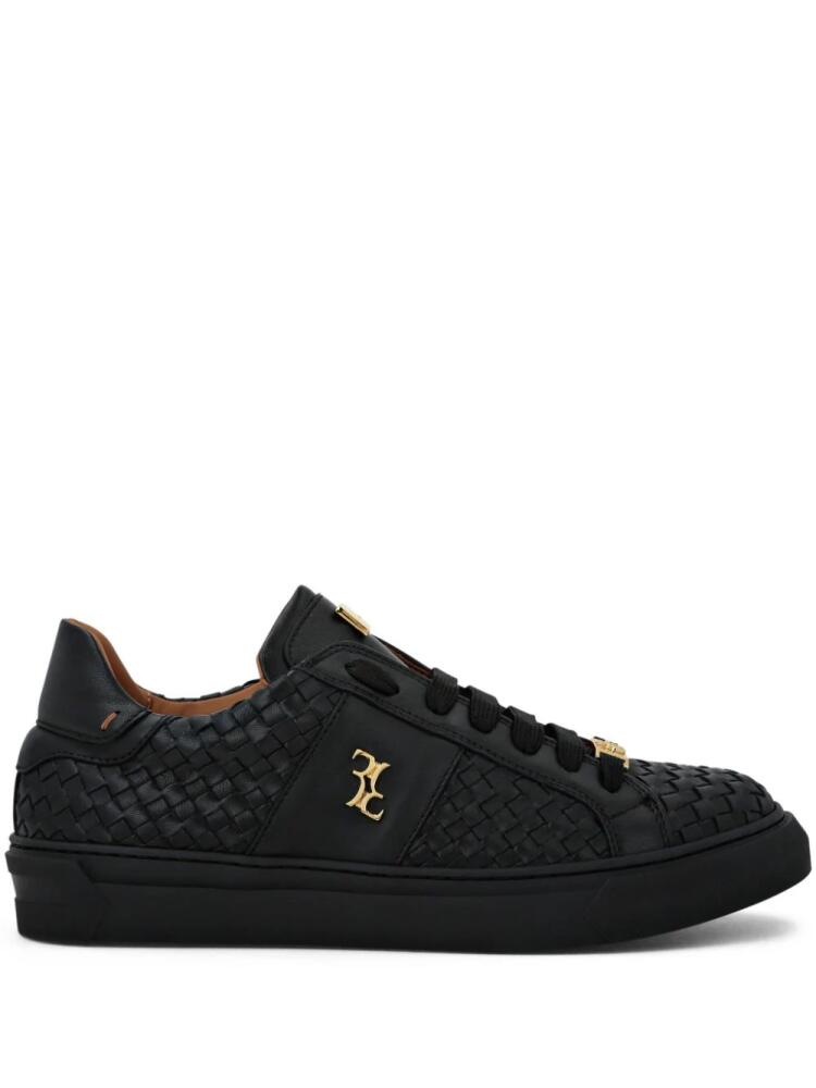 Billionaire nappa low-top sneakers - Black Cover