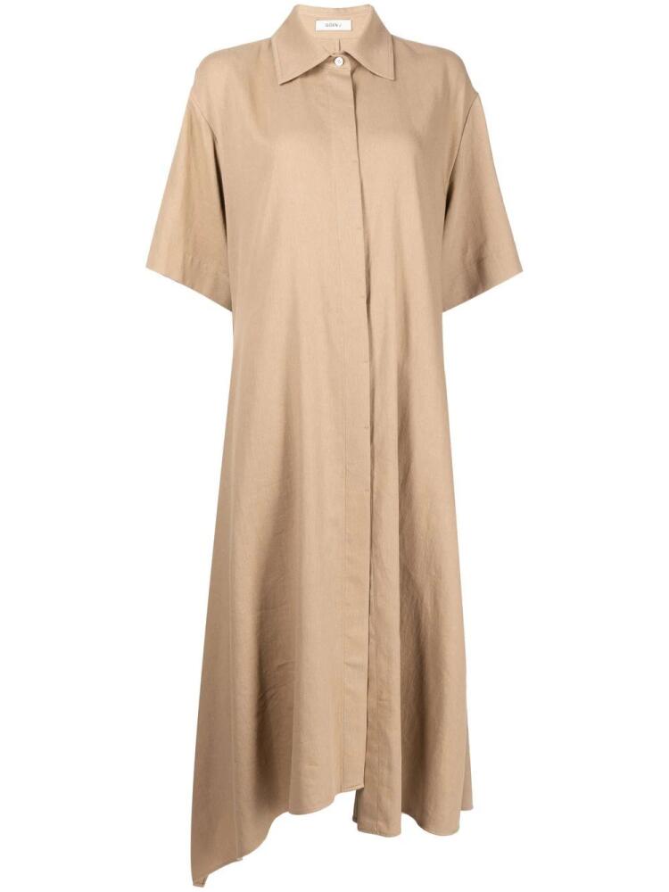 Goen.J straight-cut shirt dress - Brown Cover