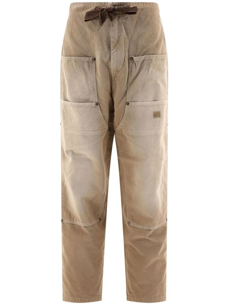 KAPITAL Katsuragi cotton trousers - Neutrals Cover