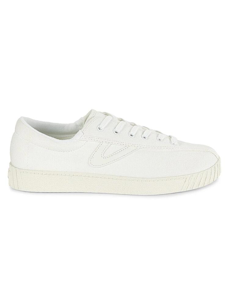 Tretorn Men's Nylite Plus Canvas Sneakers - White Cover