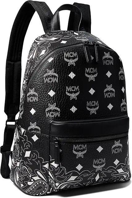 MCM Stark Bandana VI Backpack Medium (Black) Backpack Bags Cover