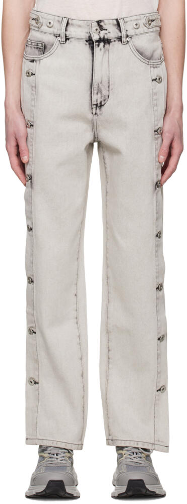 Feng Chen Wang Gray Side Release Jeans Cover