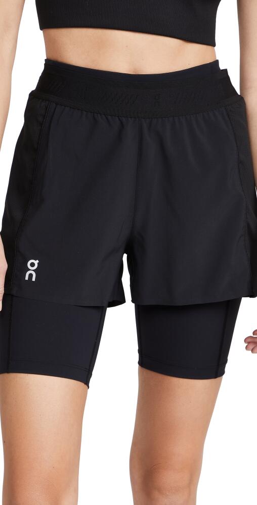 On Active Shorts Black Cover