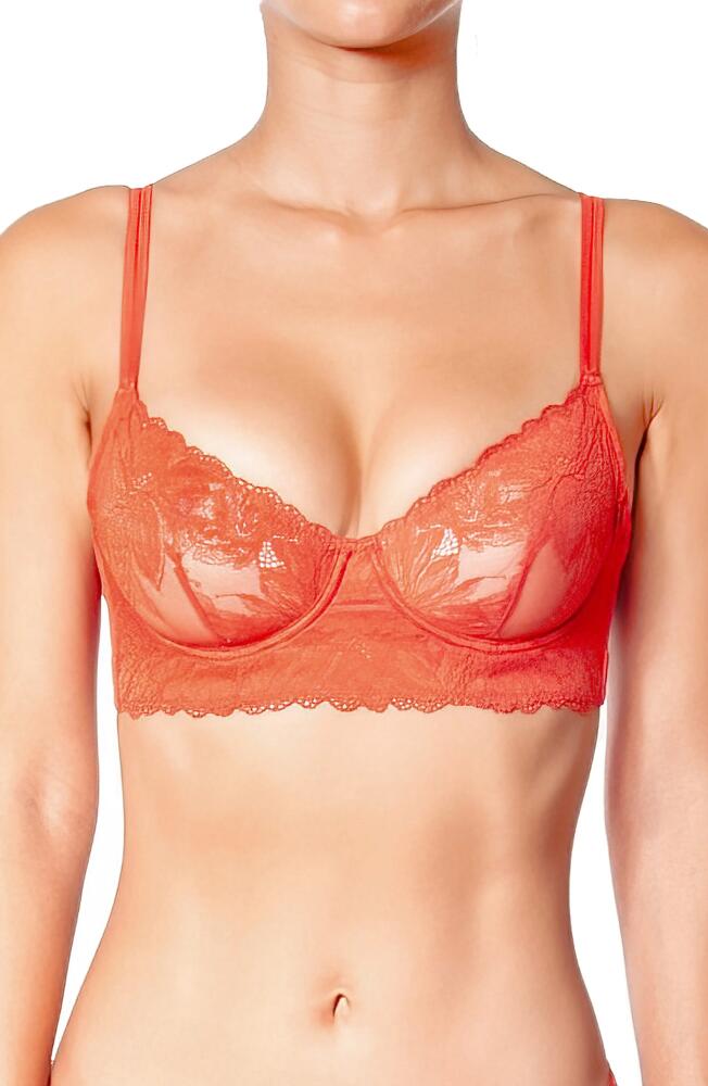 Huit Brandy Underwire Bra in Brick Cover