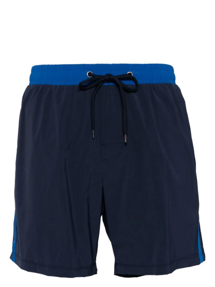 James Perse double stripe swim shorts - Blue Cover