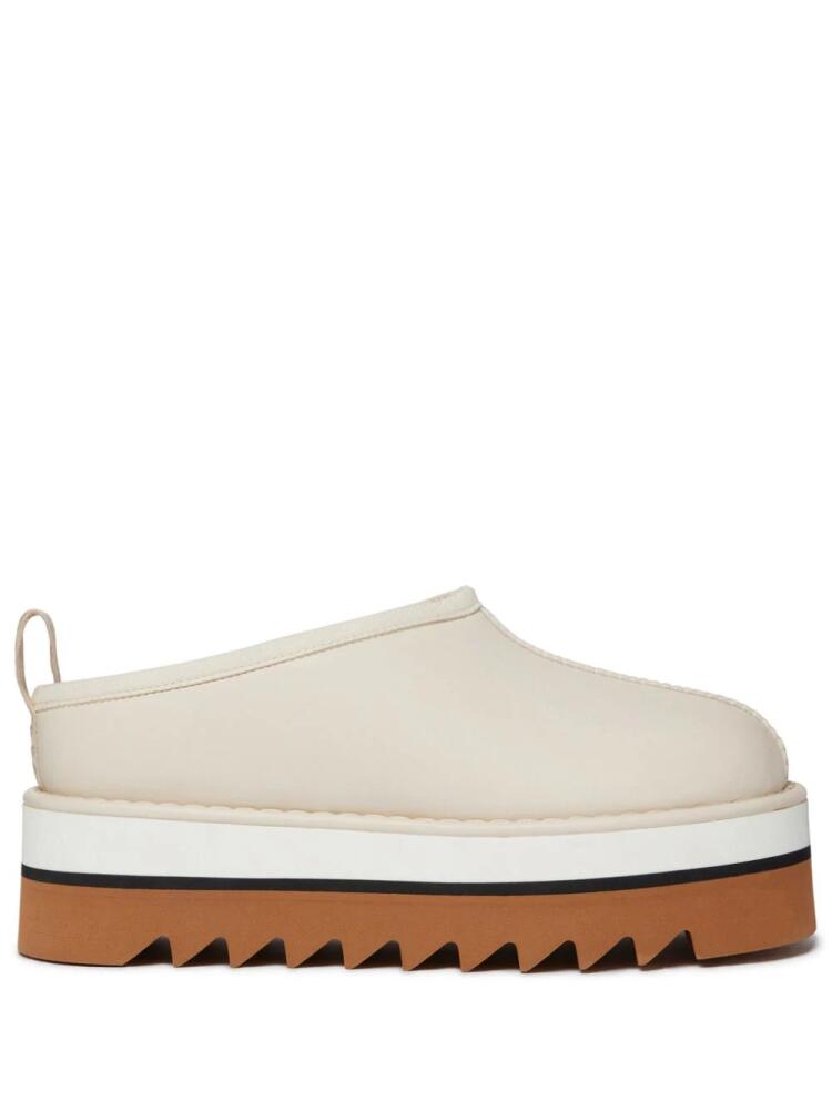 Stella McCartney Sneak-Elyse platform mules - Neutrals Cover