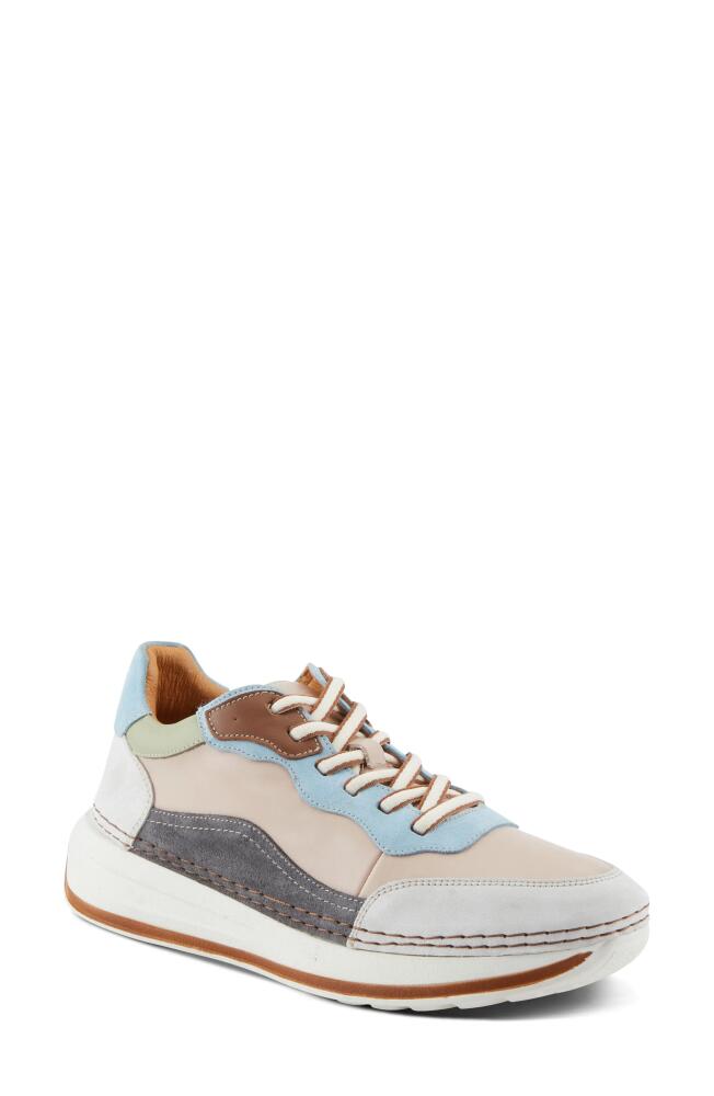 Spring Step Booker Sneaker in Blush Multi Cover