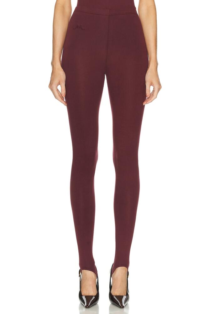 Rowen Rose Jersey Legging in Wine Cover