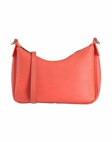 Gum Design Woman Cross-body bag Coral Recycled PVC Cover