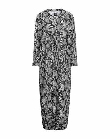 Fisico Woman Maxi dress Black Viscose Cover