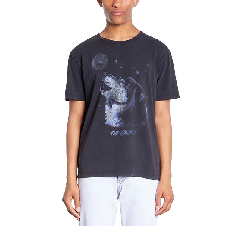 The Kooples Relaxed Fit Graphic Tee Cover