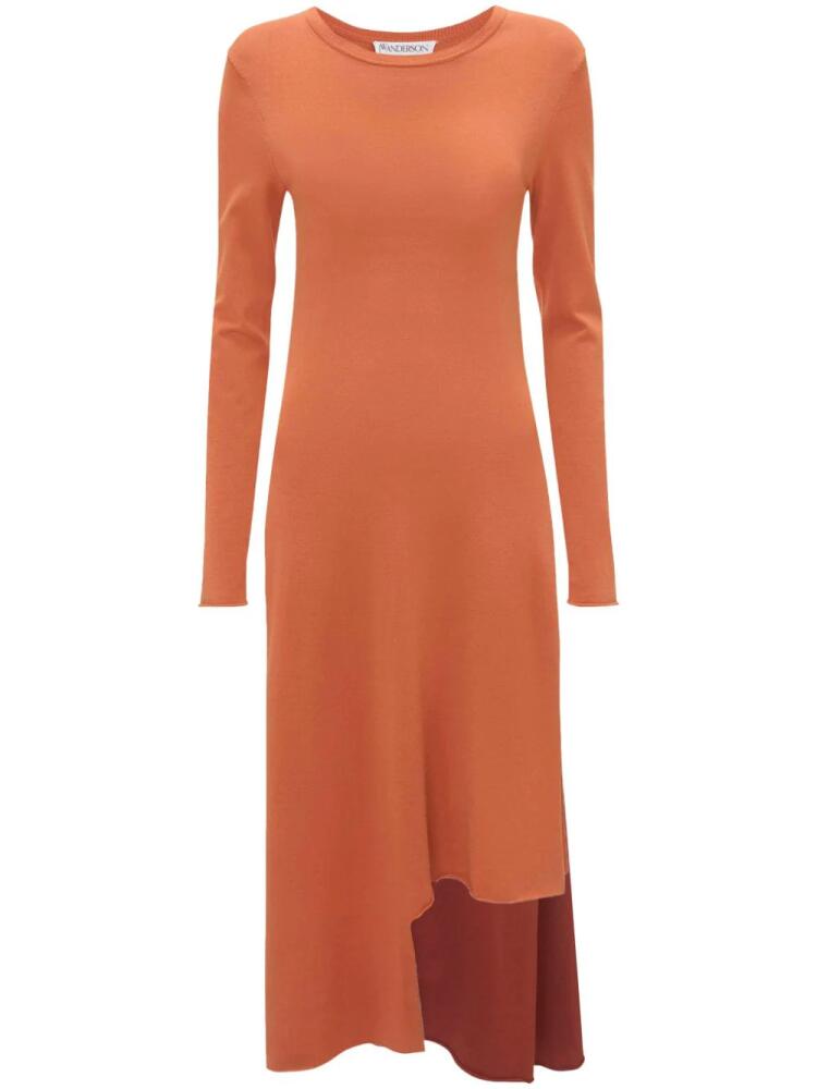 JW Anderson layered maxi dress - Orange Cover