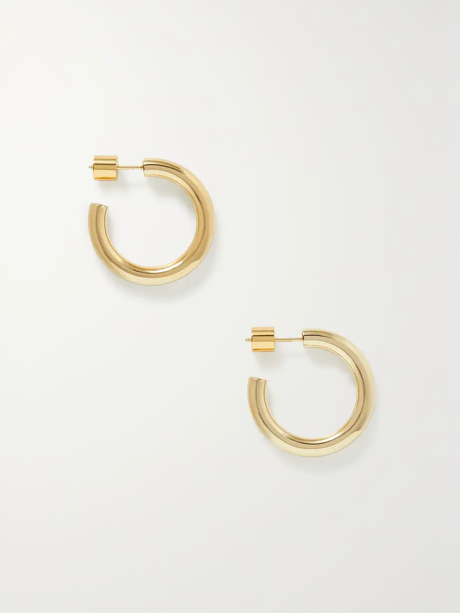 Jennifer Fisher - Lilly Huggies Gold-plated Hoop Earrings - One size Cover