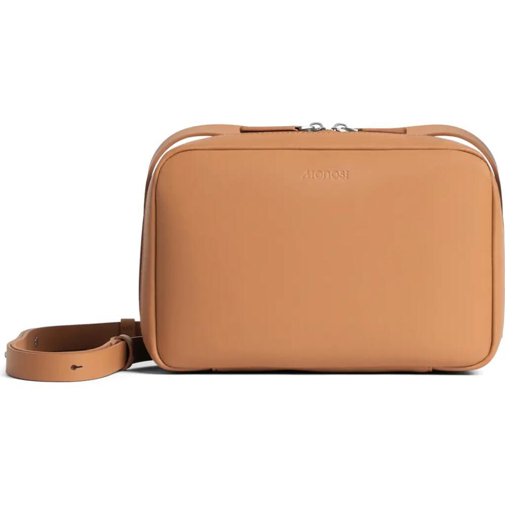 Monos Metro Crossbody Bag in Saddle Tan Cover