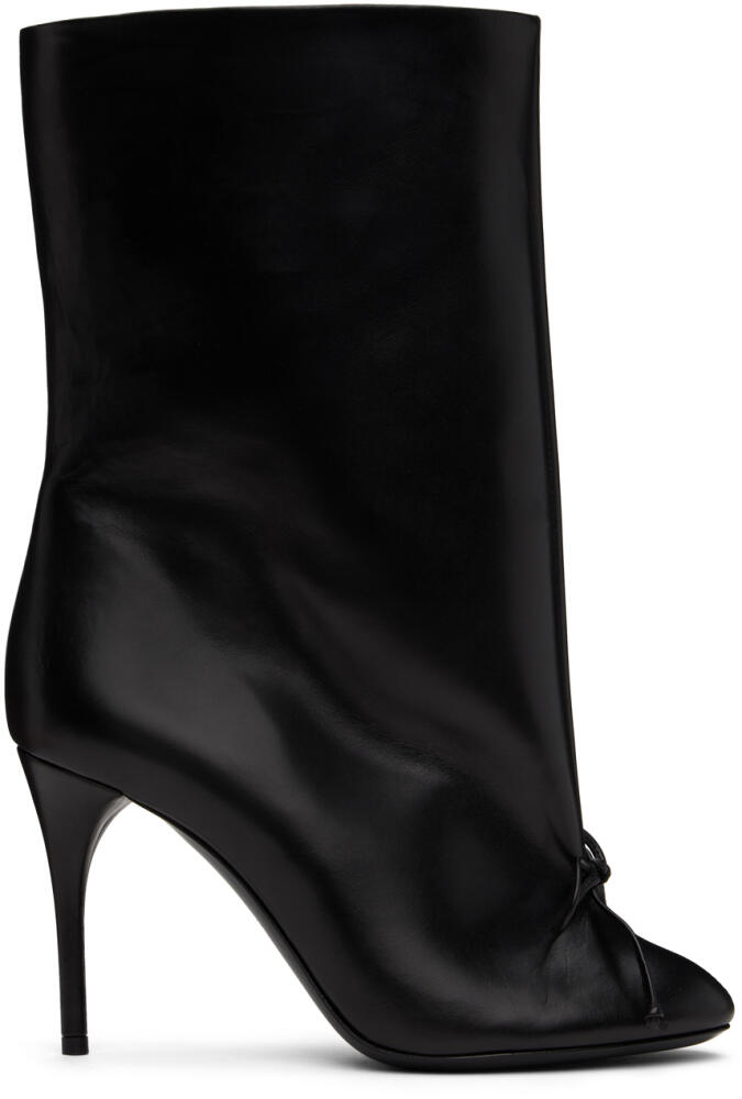 ALAÏA Black Decollete Low Boots Cover