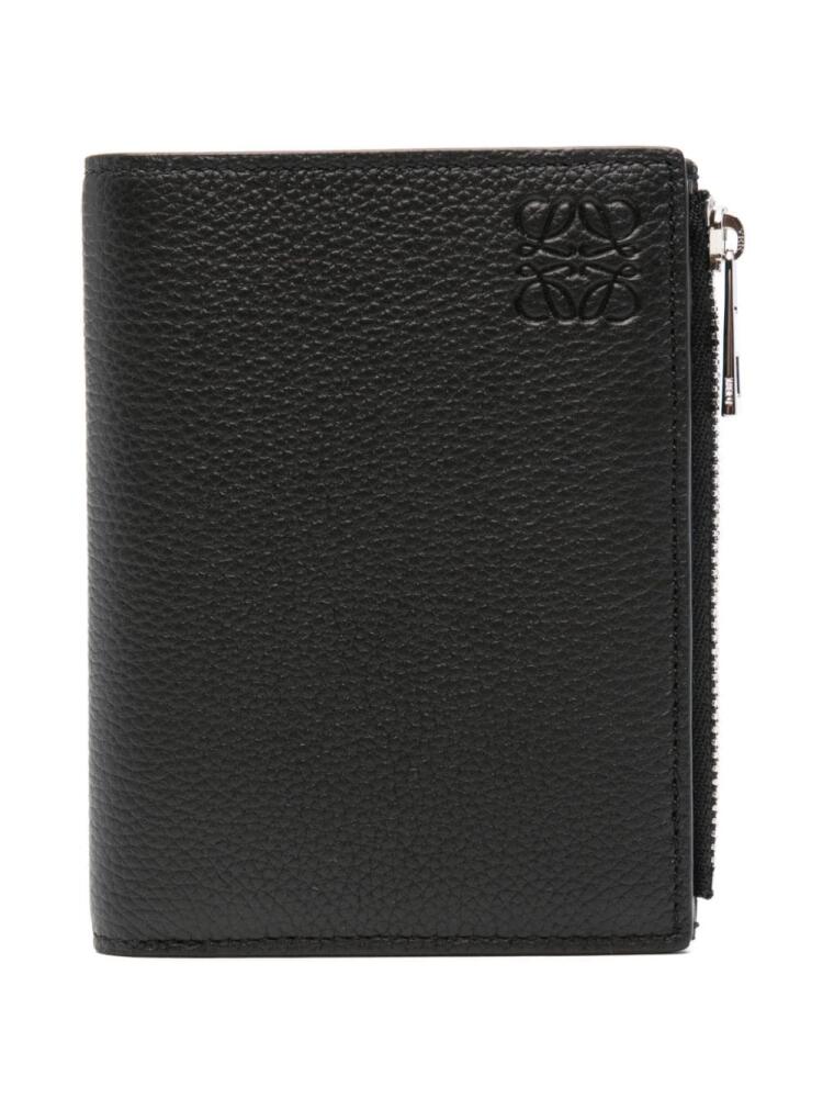 LOEWE Slim Compact leather wallet - Black Cover